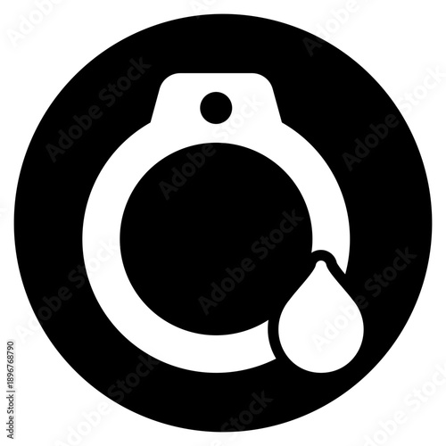 liquidity glyph icon