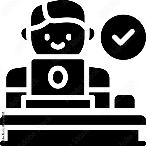 team glyph icon. Strong and solid vector icon for websites, mobile interfaces, presentations, and visual branding. High quality and easy to edit.