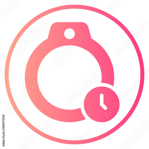 time gradient icon