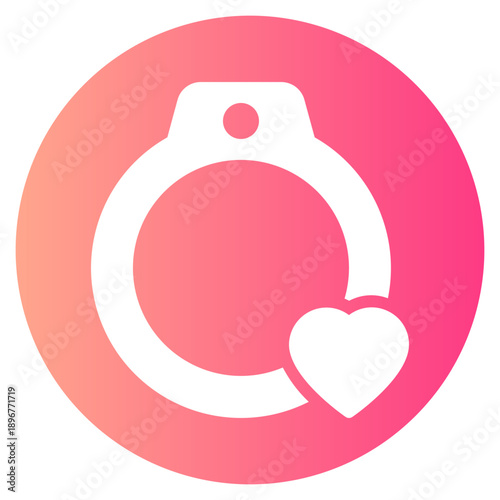 love gradient icon