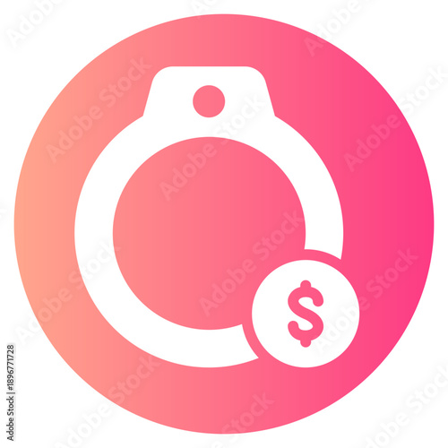 money gradient icon