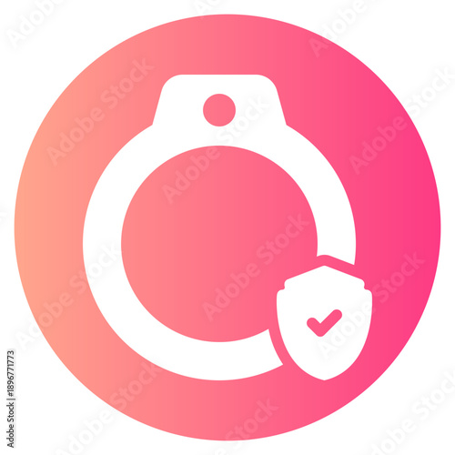 shield gradient icon