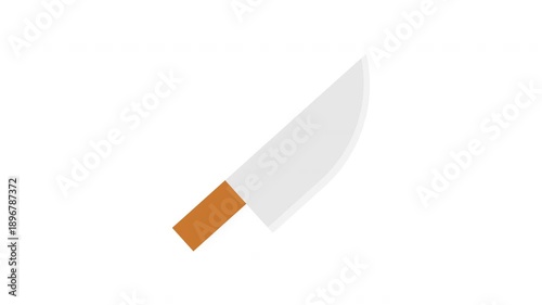 Kitchen Chef Knife Cooking Animation