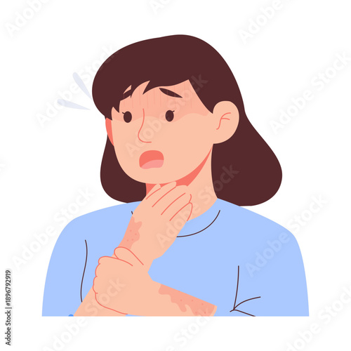 Common Illness Symptoms Woman