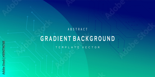 Digital technology speed connect blue green background, cyber nano information, abstract communication, innovation future tech data, internet network connection, Ai big data, line dot illustration