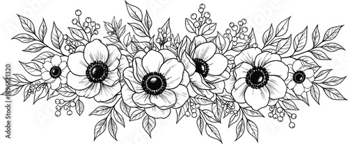 described features a beautiful watercolor-style painting that captures the essence of vibrant red poppie