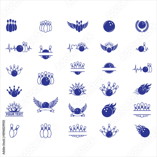 Bowling SVG Bundle,Bowling SVG 