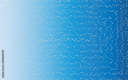 ICONS Abstract background with small bubbles and blue gradient representing water or effervescence perfect for design and decoration