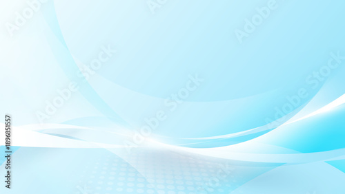 Blue and white background with a wave pattern