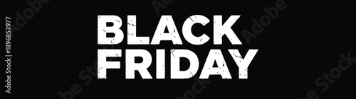 Black friday professional store promotion banner