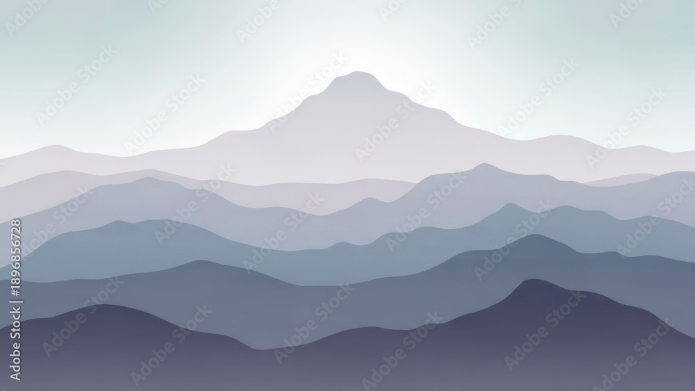 Fototapeta premium Mountain range