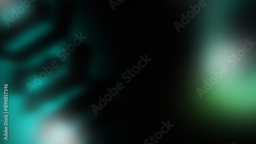 abstract green background with particles