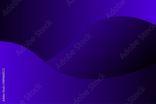 青色グラデーションの抽象的ウェーブ背景