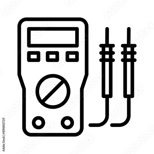 Digital Multimeter Device Icon