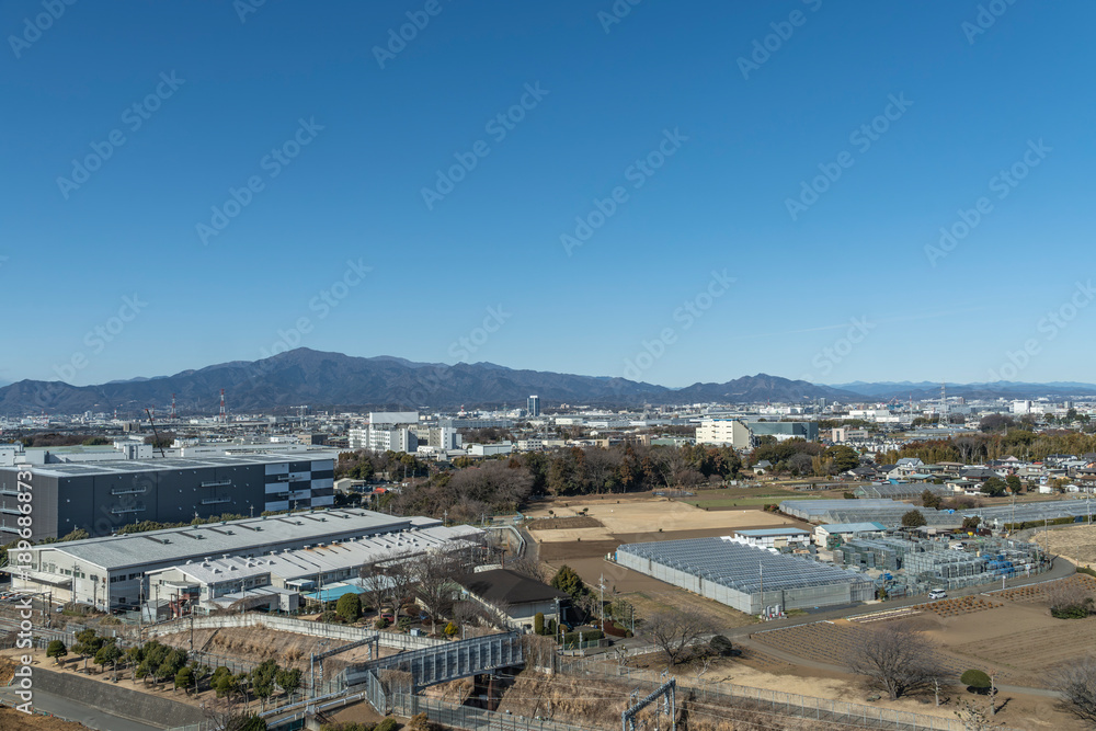 Obraz premium 神奈川県中部の風景