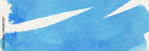 Watercolor texture with flowing brush strokes and soft gradients, ideal for calm design concepts, artistic backgrounds, and creative projects. Vector