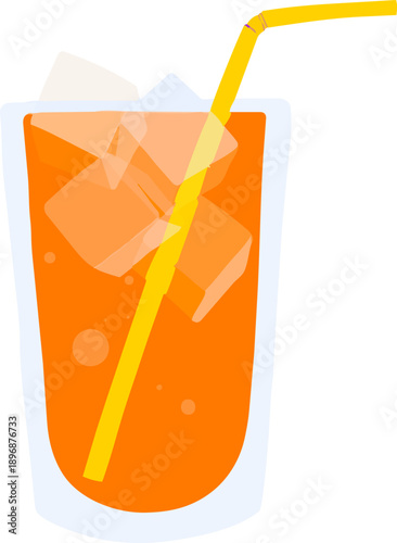 얼음 가득한 음료