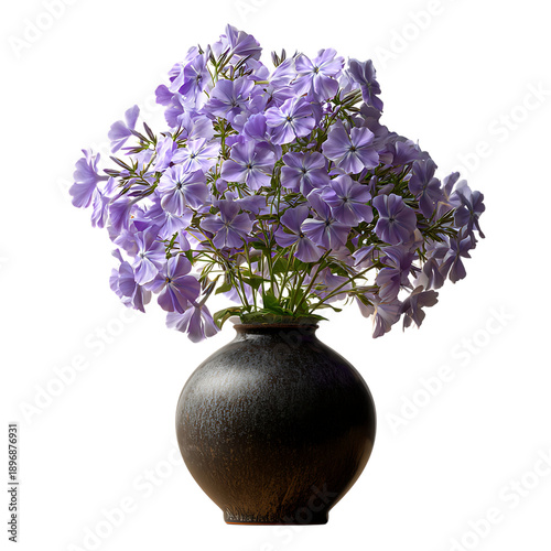 Phlox with vase png