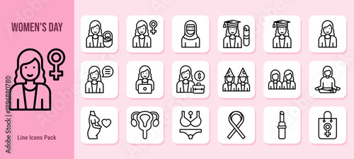 Women’s Day Icons Pack