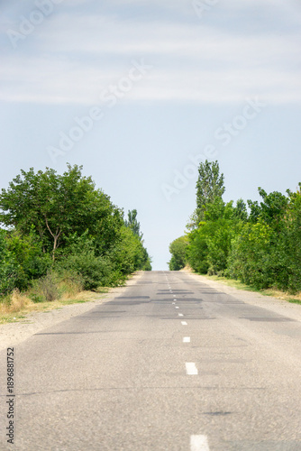 road in the countryside
