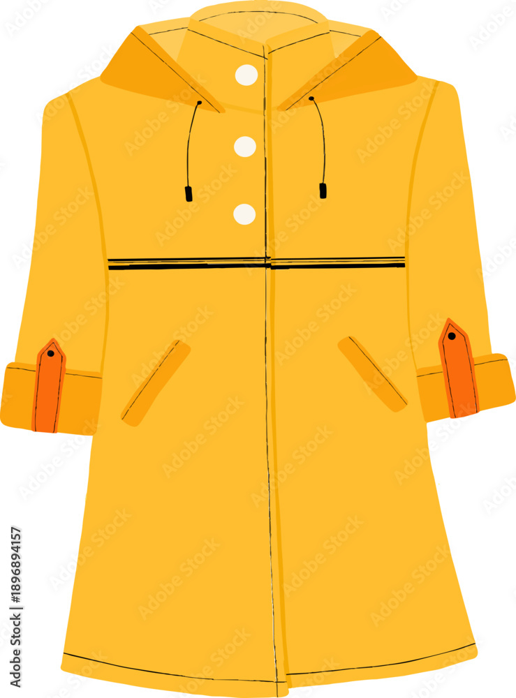 Naklejka premium 우비