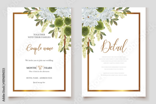 Save the date wedding invitation templates