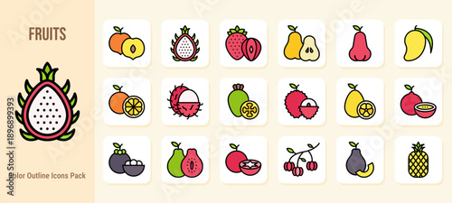 Fruits Icons Pack