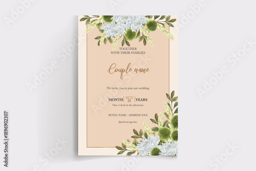 Save the date wedding invitation templates