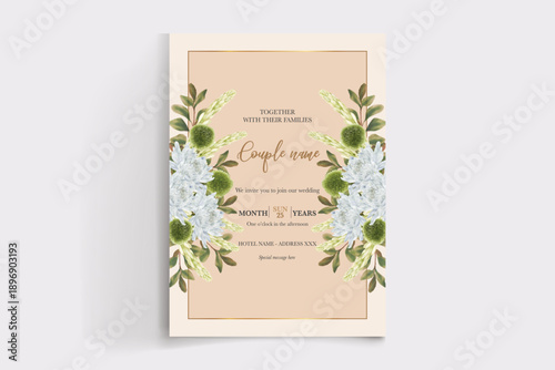 Save the date wedding invitation templates