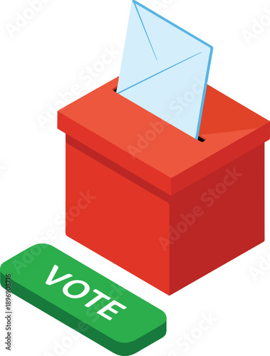 green mail box with envelope