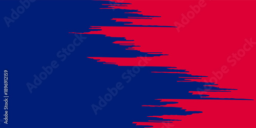 Two Side Split Background For Team Games Or Challenges