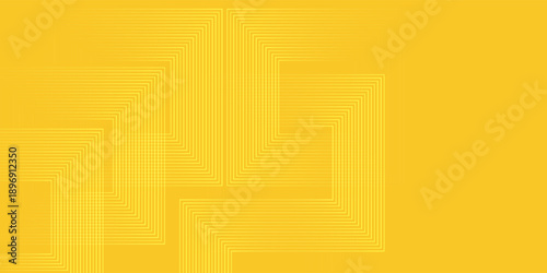 Abstract yellow gradient arrow shape overlay layer background with arrow pattern and shadow. Modern graphic element. Suit for poster, brochure, banner, business, cover, web, flyer. Vector illustration