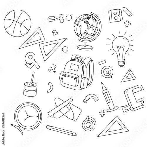 School and education icons