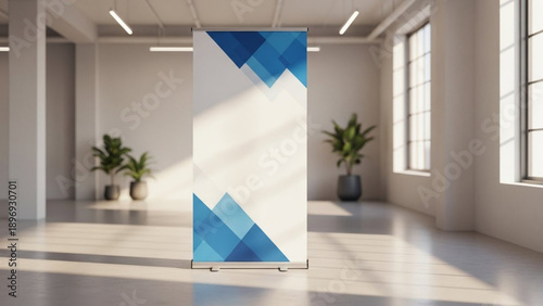 modern office interior with a view