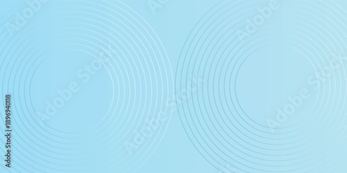 Abstract circle lines on blue background. Digital technology concept. vector illustration