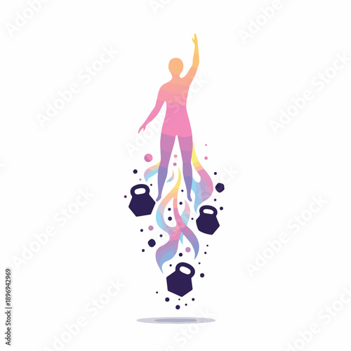 Abstract Geometric Grid Network for Data Visualization and Global Connectivity Solutions