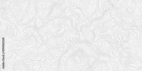 Abstract geographic contour map banner background design.
Minimal terrain inspired seamless topo line texture.