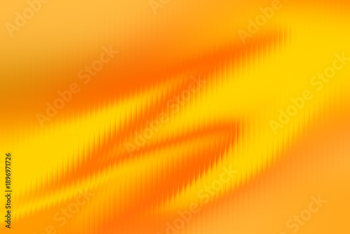 Tableau sur toile Vibrant abstract background featuring glowing yellow and orange gradients with distinctive vertical ripple distortion effects creating dynamic visual flow