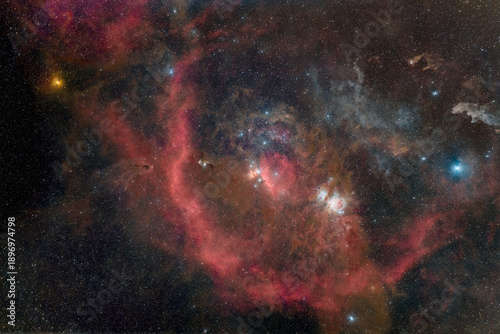 space background with stars