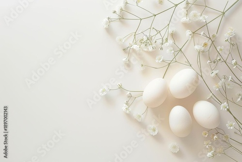 white easter egg