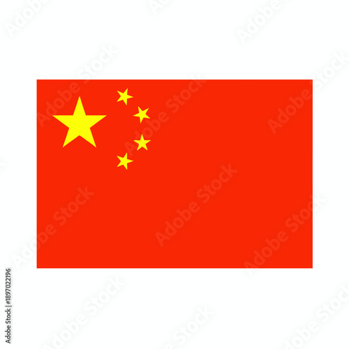 Red Flag with Yellow Stars Arranged in a Unique Pattern Symbolizing Unity and Cultural Heritage in a Vibrant Governmental Representation
