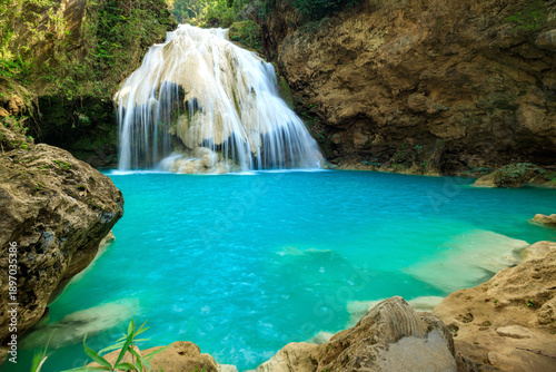 Ko Luang Waterfall, Mae ping National park, Lamphun, Thailand
