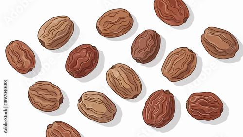 Diverse cartoon characters in various poses on white background, featuring cat, dogs, green creatures, and boy. These engaging cartoon characters convey action, movement.