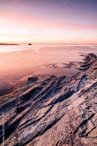Sunrise on the sea