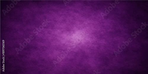 A dark violet grunge background features a textured purple paper pattern with an aged vintage paint design on a rough canvas material