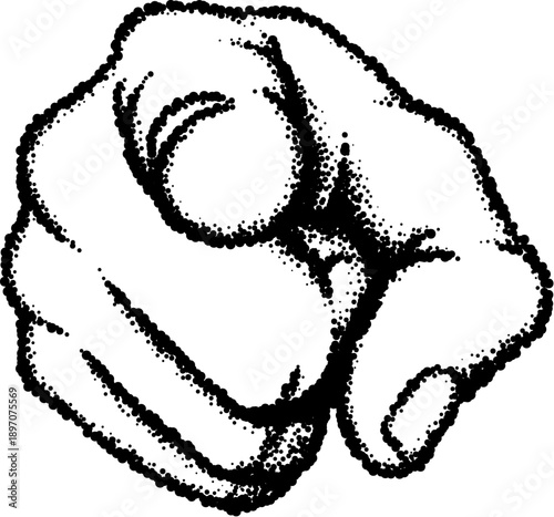 Illustration of a black and...