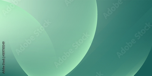 abstract soft gradient green background with lines