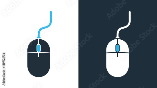 Blue icon set - Blue icon set - Solid icons vector collection - Vector icon set - Line and glyph solid icon set - Clipart - Flat Design Icon