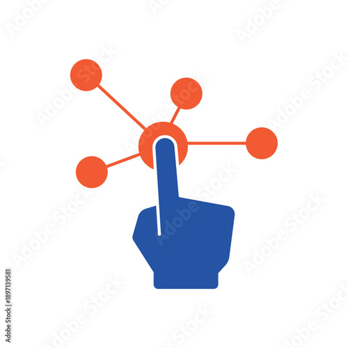 Simple Interactive icon for social media, app, and web design. Vector illustration, Eps 10.