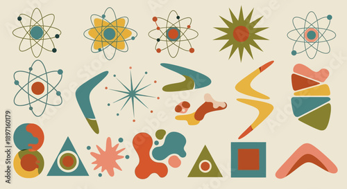 Mid Century Modern Atomic Age Design Elements